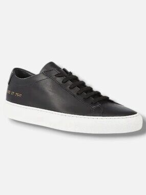 Common Projects Women's Black Original Achilles Sneakers Shoes Size EU:40 US:10